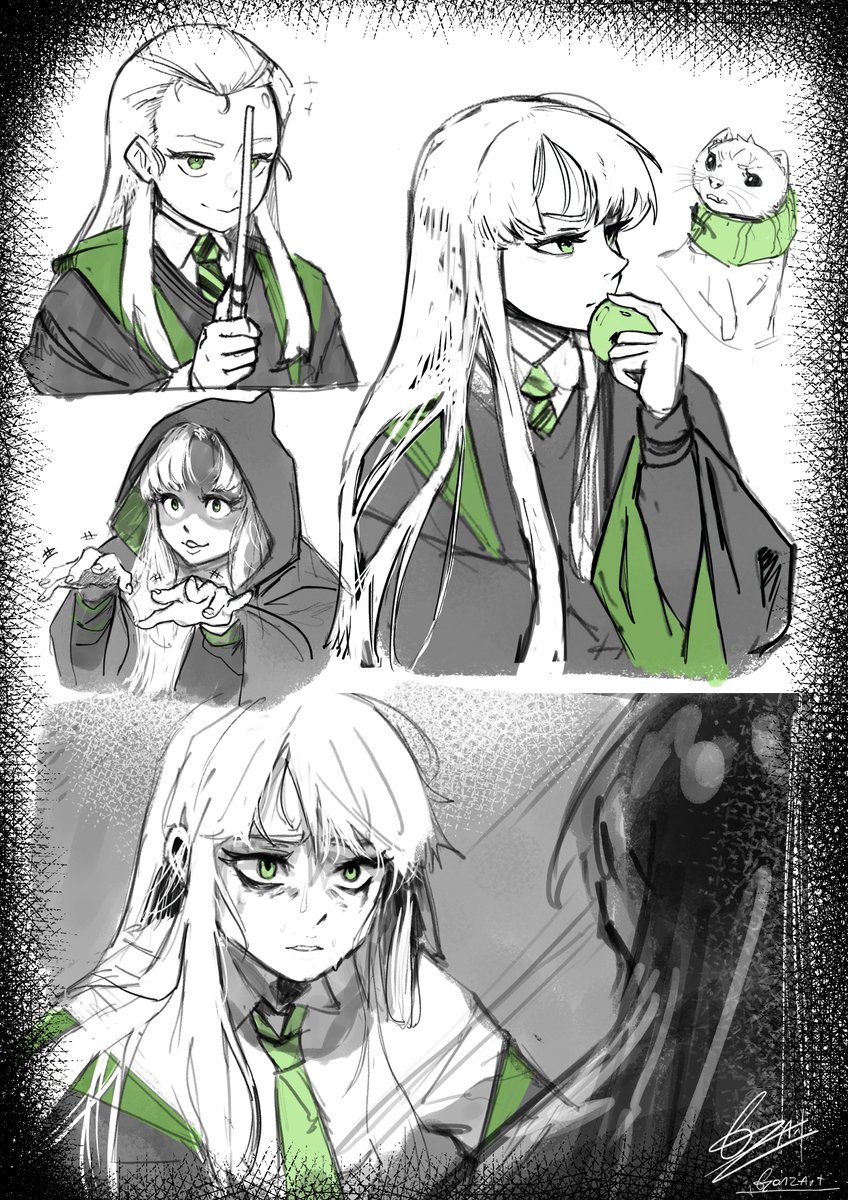 Gonzalo_0k8's tweet photo. The Slytherin girl 🐍 https://t.co/6AdHFGVZ83