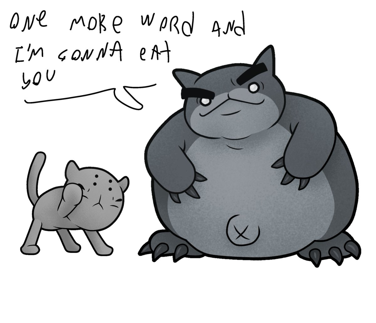 croutonnMC's tweet photo. I found it funny and wanted to draw that
#mewgenicsfanart https://t.co/8x7rRUtomI