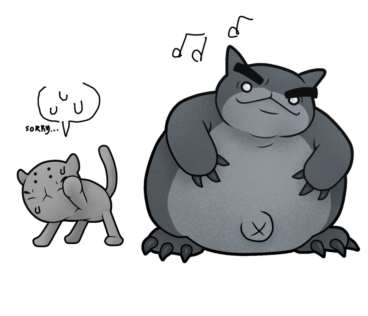 croutonnMC's tweet photo. I found it funny and wanted to draw that
#mewgenicsfanart https://t.co/8x7rRUtomI