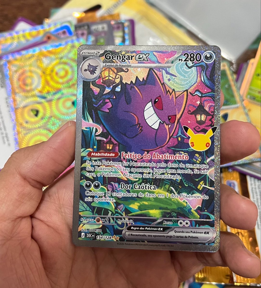 umpiscianjo's tweet photo. Pokémon obrigado pelos refrescos!! OLHA ESSE GENGAR!!!!!! https://t.co/aUWT2o7aD2