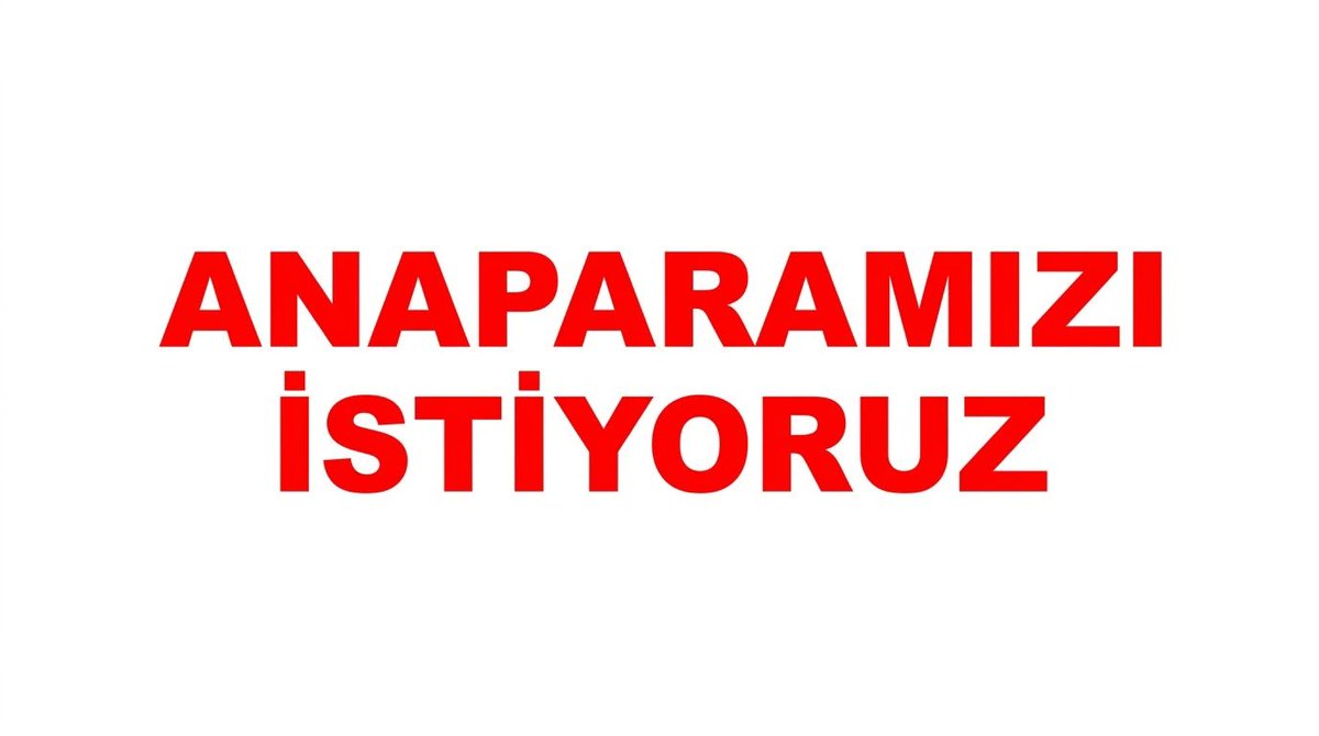 wulfxtr's tweet photo. 🔴Kâr istemiyoruz, ana paramızı istiyoruz!

🔴Anaparamıza erişim hakkımızı ve mağduriyetimizin giderilmesini talep ediyoruz.

#AnaParamızıGeriVerin #DFI #TLY #DOH #THF #FonMağdurlarıZorDurumda #paramıznerede #FonMağdurlarıAçıklamaBekliyor #FonMağduriyetiSonBulsun #spk #bist #fonmağdurları #HALKINSESINIDUYUN