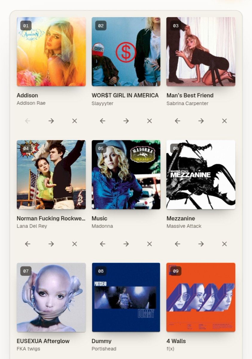 matwq_'s tweet photo. coincido en las dos primeras JAJA, estos albums me los trago enteros sin skips https://t.co/c591HVvVhM