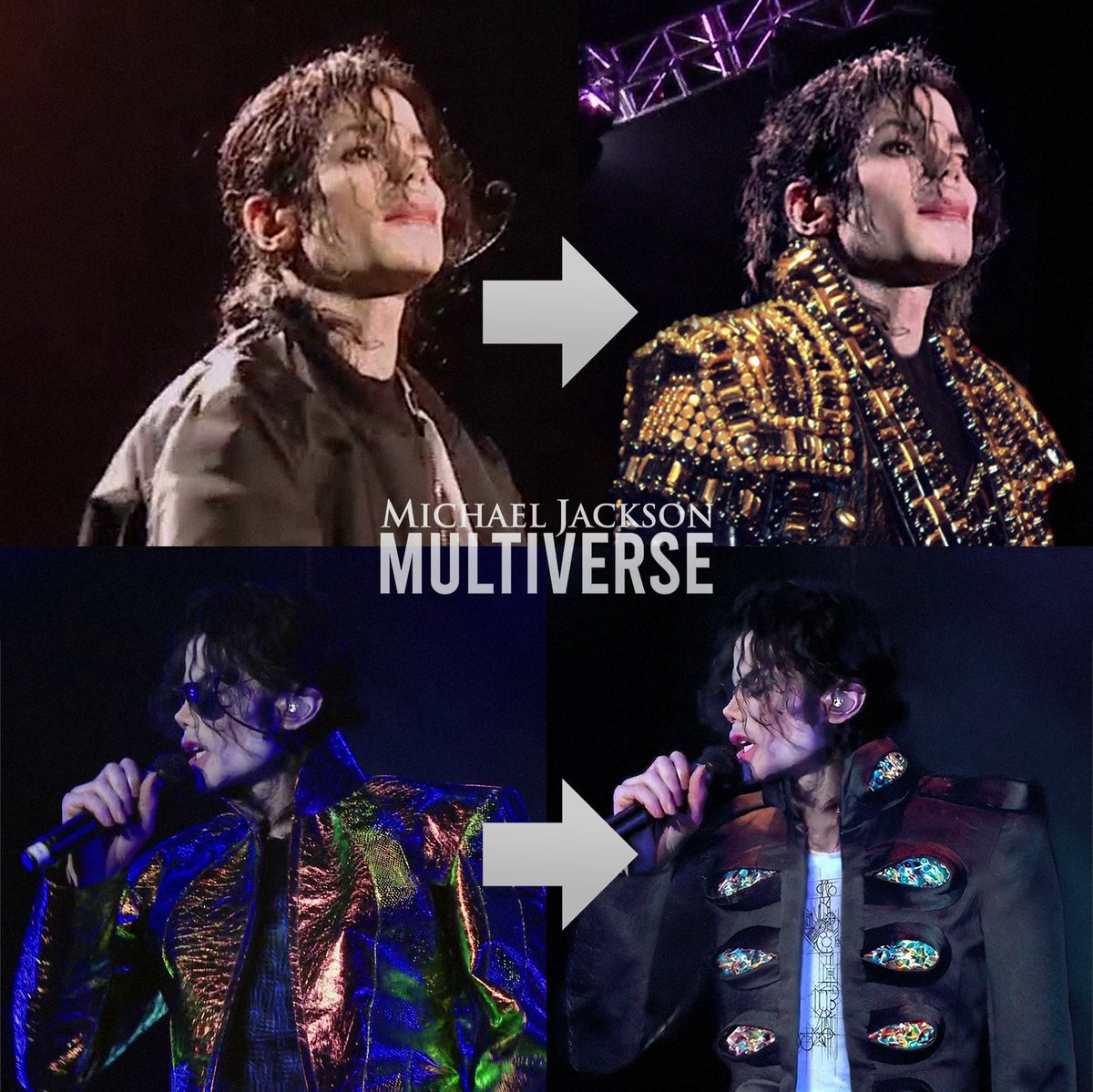MJMultiverse's tweet photo. No AI; I used to change Michael's outfits and imagine how he would have looked during the 2009 concerts.
#ThisIsIt #MichaelJackson https://t.co/QIwS60Lbil