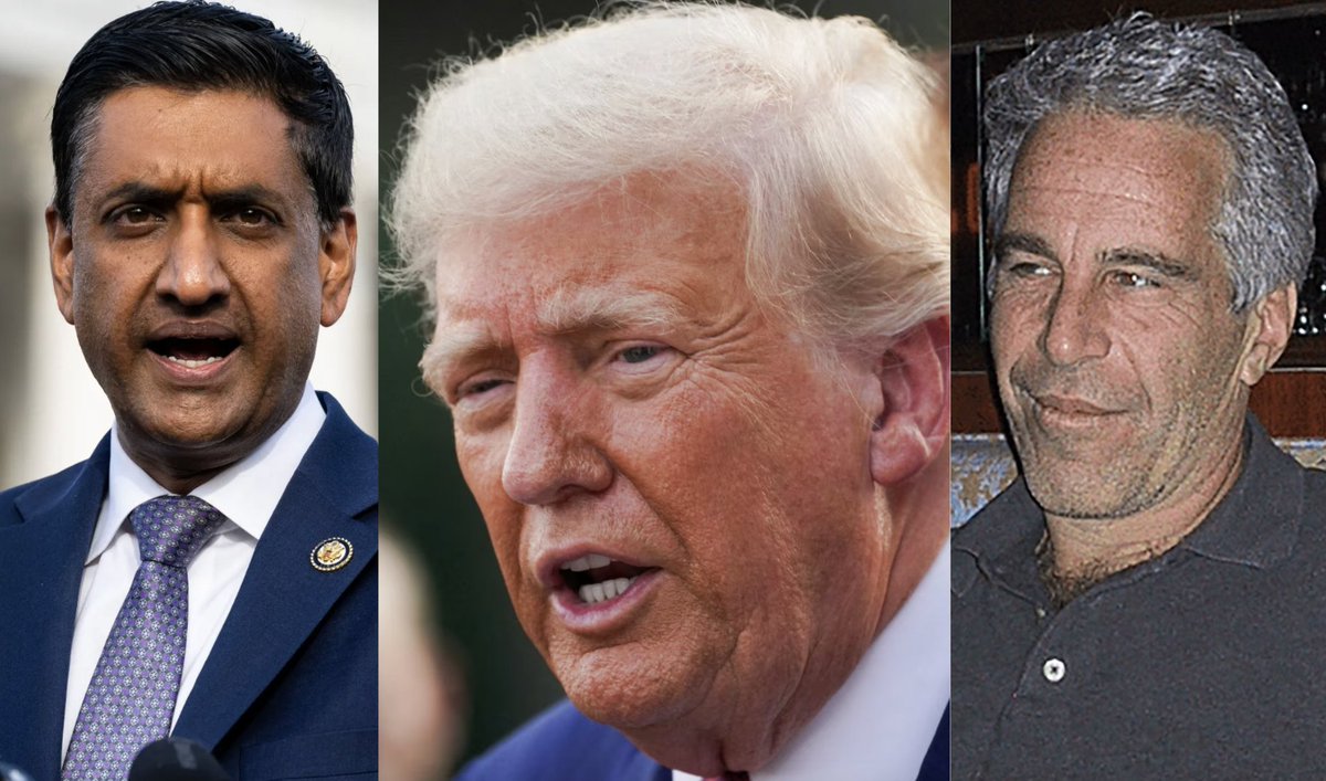 OccupyDemocrats's tweet photo. BREAKING: Rep. Ro Khanna hits Trump and his pedophile buddies with nightmare news by announcing that the Epstein files should be one of Democrats' "highest priorities" after the midterms.

Republicans kicked the can down the road, but the truth will be exposed...

“This is not about politics. This is about survivors who have been denied justice for decades," Khanna said on CNN. "And this is about a group of wealthy and powerful men who either raped or trafficked or abused young girls and have not paid the price, have not had any consequence.”

Under Mike Johnson's speakership, the GOP has been fully complicit in Trump's coverup of the Epstein files, with Johnson going so far as to send Congress home early to avoid votes on the files. The reason is clear. Trump's name is all over the files that we've seen so far and he's accused therein of heinous sexual crimes against children. God only knows what's lurking in the files that haven't been fully released yet.

Khanna said that he and Republican Rep. Thomas Massie, who co-authored the Epstein Files Transparency Act together, “have an Epstein 2.0 bill” that they believe can pass Congress. 

“We already have 218 signatures, and we need to empower the attorney generals to be able to prosecute,” he said. “And we need to demand the Department of Justice begin prosecutions.”

Unlike Johnson, House Minority Leader Hakeem Jeffries is eager to release the files if he wins the Speakership after Democrats retake the House. He recently said that “the Epstein cover-up is on the ballot" because of "the failure of this administration to actually keep its promise.”

If you needed another reason to vote blue, now you have it! Hand Congress back to Democrats and finally deliver justice to Epstein's victims.

Please ❤️ and share if you support the full release of the Epstein files!