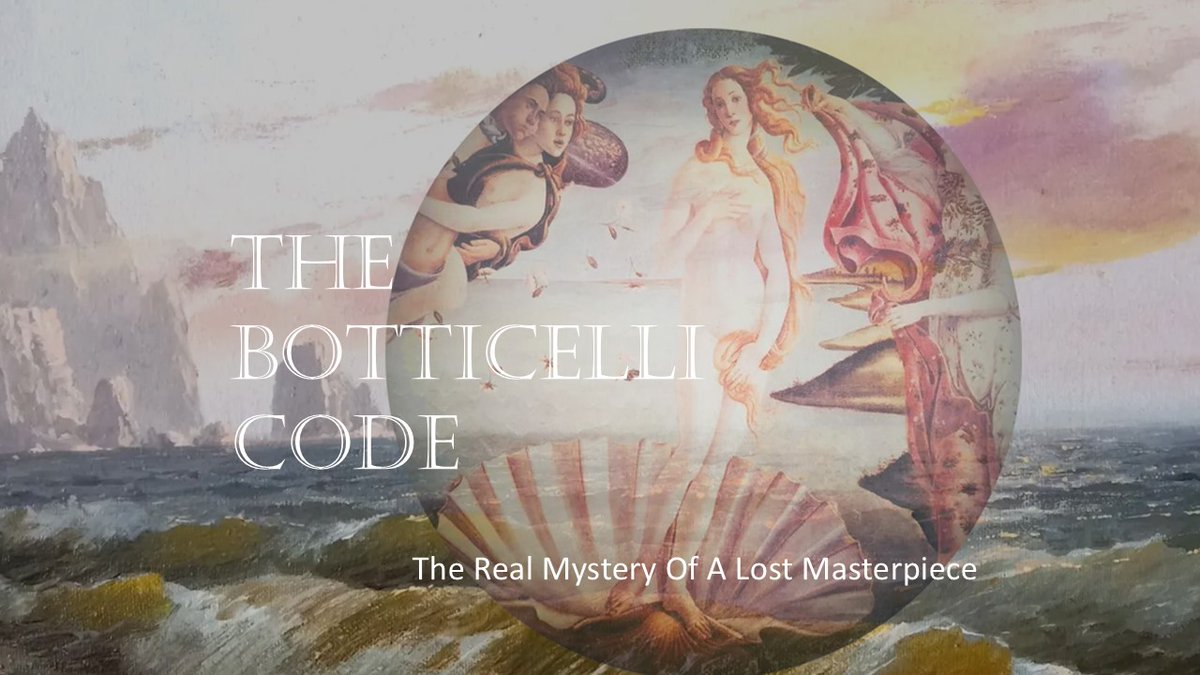 botticelli_code's tweet photo. This is the story I call The Botticelli Code.
A Goodwill discovery.
A Renaissance painting.
The visual and numerical connection to The Birth of Venus.
And one very persistent outsider trying to get people to look.
The investigation begins here.

Website- https://t.co/mLHYpnuQeV
Amazon Books- https://t.co/frfkBVKwe0