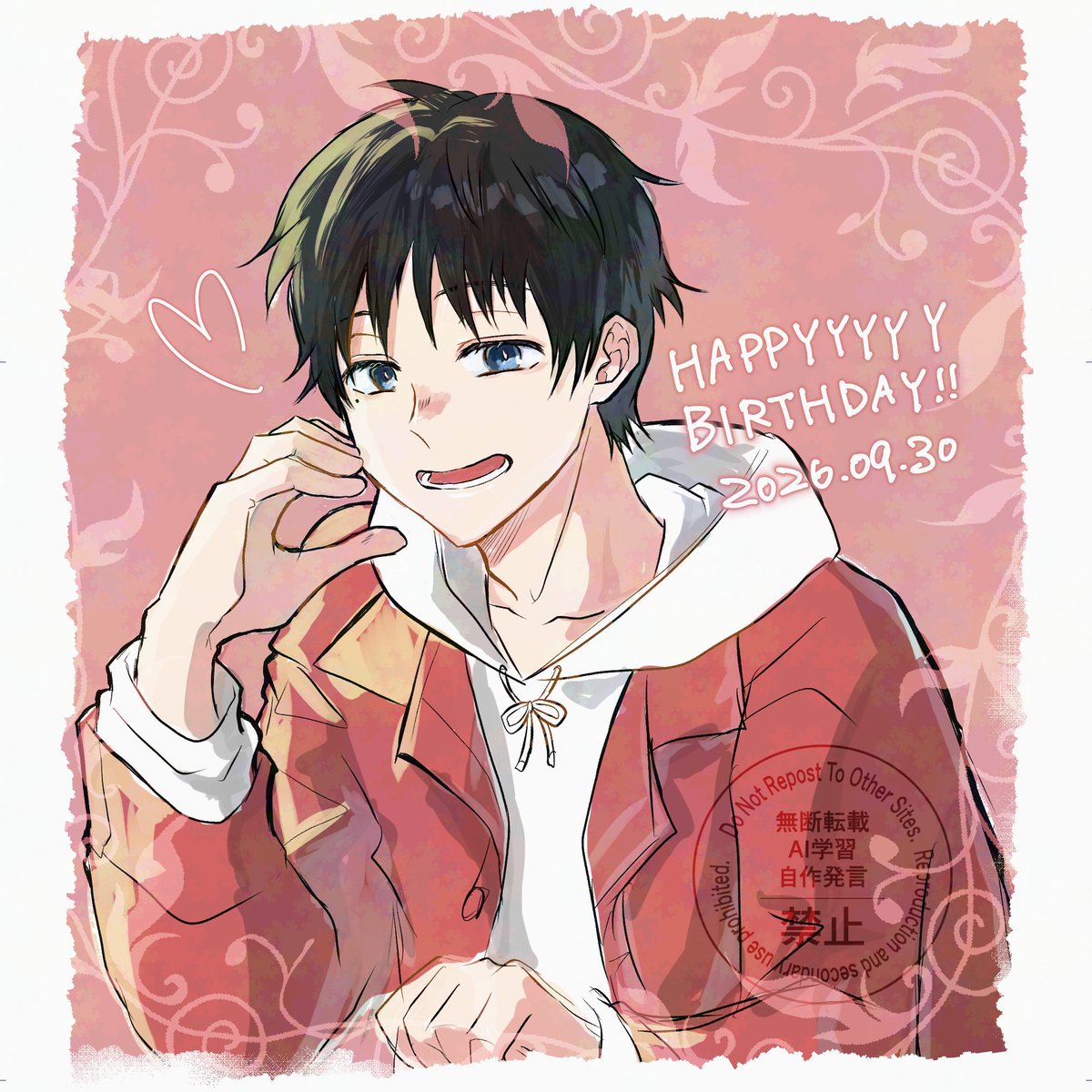 yashinomiiii's tweet photo. おきくんおめでとう！！🎊

#隠岐孝二誕生祭2026 https://t.co/jYshjb4y1X
