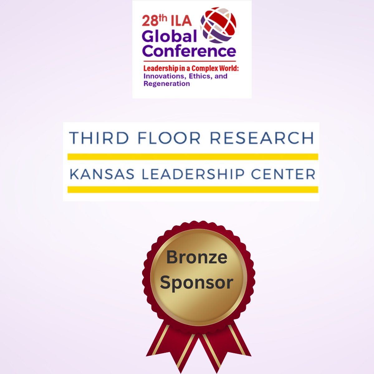 The_ILA's tweet photo. 🌟 #ILA2026Global Sponsor Spotlight: @TheKLC – Third Floor Research! (Bronze Sponsor). Thank you for sponsoring the International Student Case Competition and advancing research on leadership, adaptation &amp; change. https://t.co/amCftYT3yp #Leadership https://t.co/owceGZf9Wj