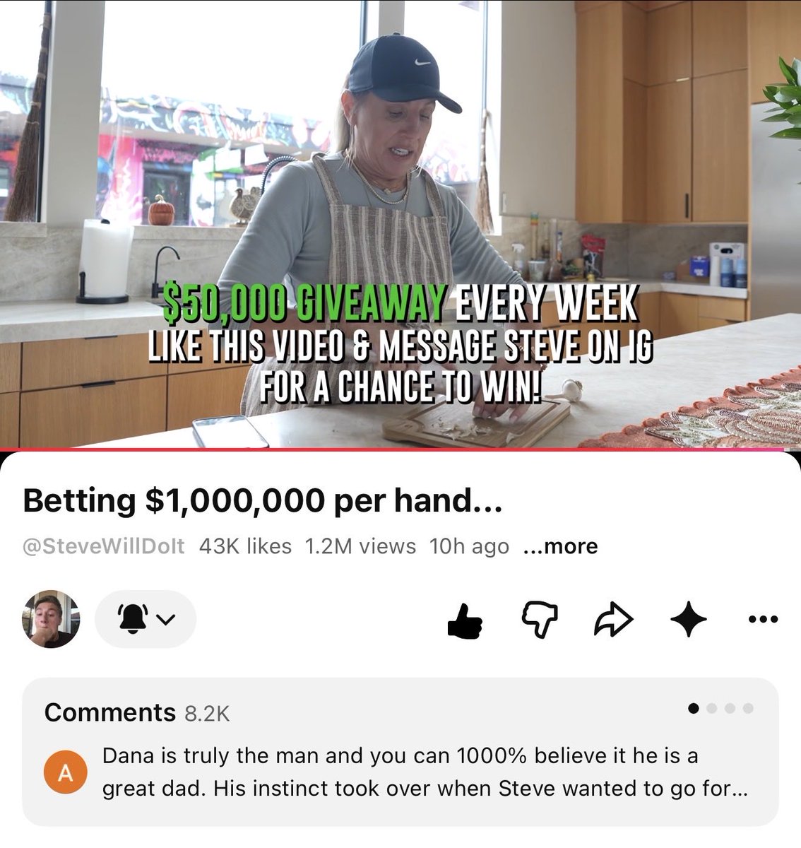 Kaydoneforagain's tweet photo. @stevewilldoit Love the longer vids also hireing Tommy is such a smart move dudes a menace https://t.co/e4RinvQuYL