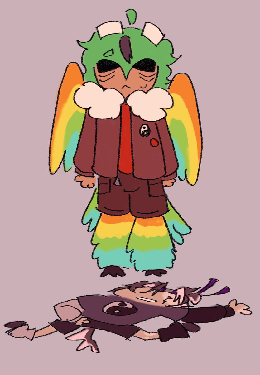 Slop_Glop's tweet photo. forgot to make parrot fall too but its okay wifies loses double the aura❤️ #uu https://t.co/VD84aWJpqP
