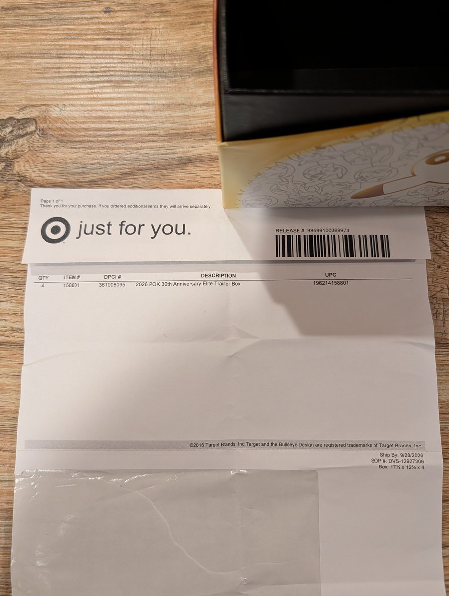 FuzzyBabyDucks's tweet photo. @cas10870 @chewybumble Check the invoice. Ordered 4, shipped 4. https://t.co/Ffs5U7iOHH