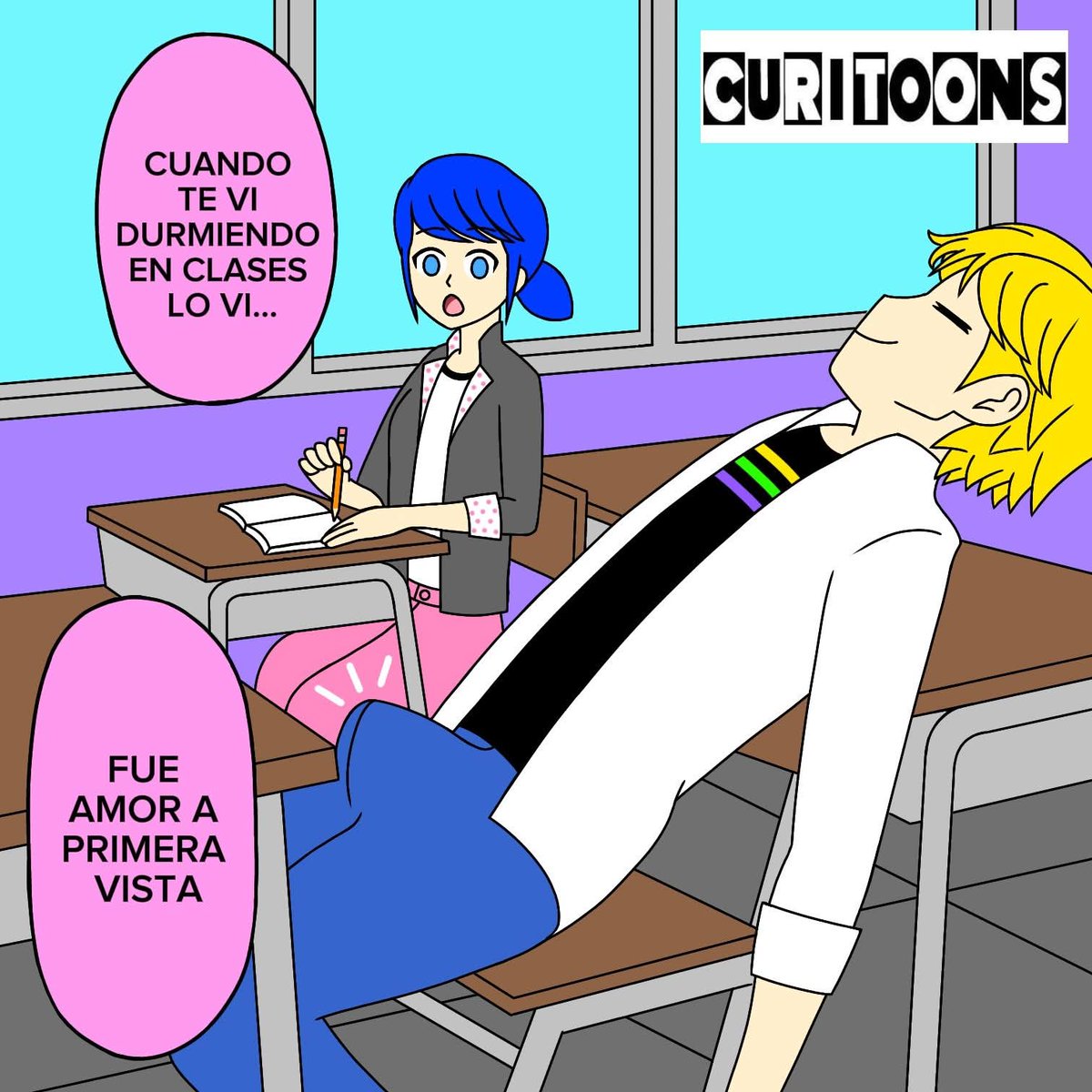 ToonsGrasa's tweet photo. Amor a primera vista
#Miraculous https://t.co/DMZbZMAsNE