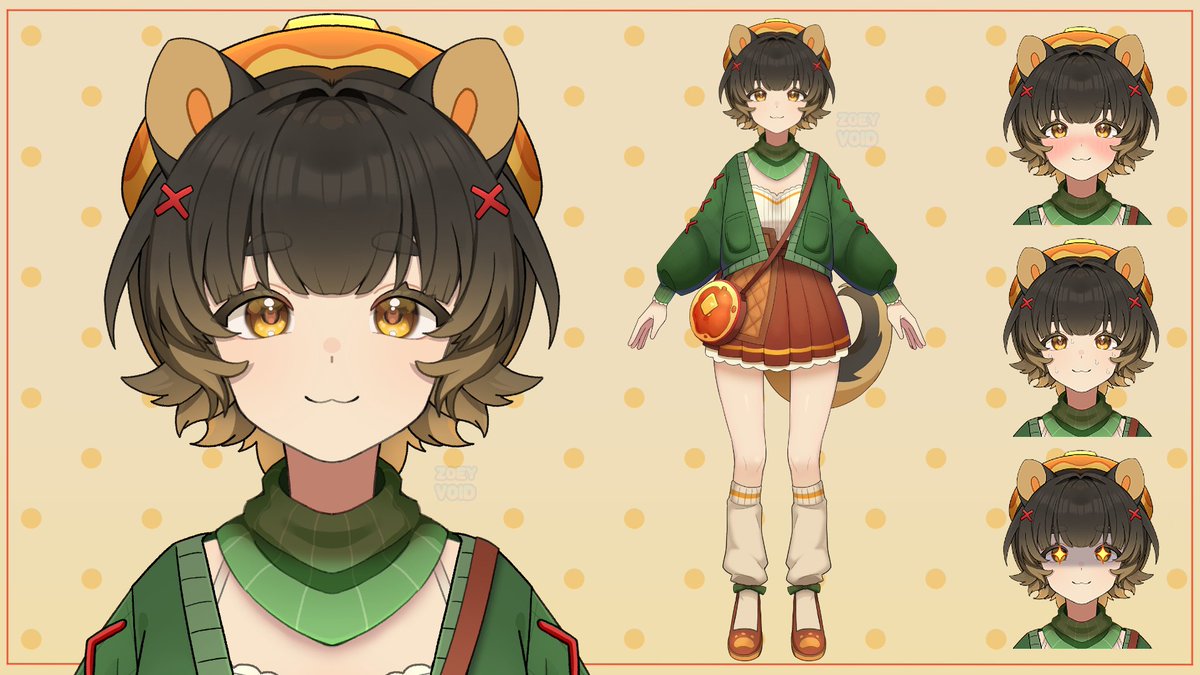 Zoey_Void's tweet photo. It has been one of my silly little goals to become a Vtuber mom one day and I thought the best way of achieving it right now is to sell a self designed one! 

She's 100€ right now plus some benefits. You can find her on my VGen. Only one person gets to keep her! (link in thread) https://t.co/JUvAbgjz1X