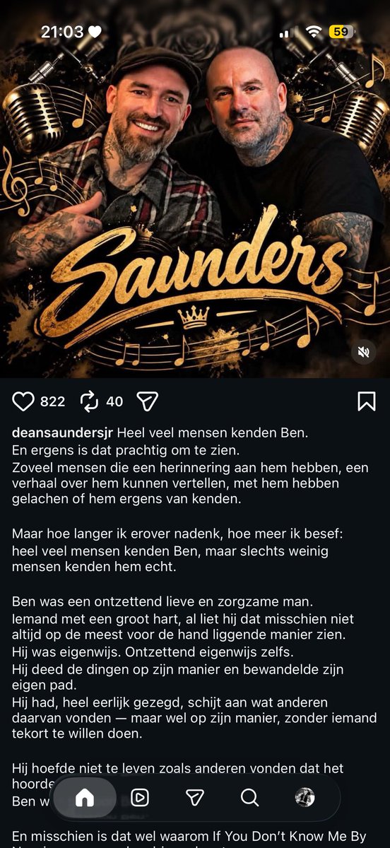 Larisvd's tweet photo. Stukje over Ben, want dat scoort nu natuurlijk.

Promo voor z’n dweil nummer.

Oh ja, terug naar Ben.
Die niet van aandacht en schijnwerpers hield (z’n eigen woorden), maar vergeet hij al ruim 1,5wk.
En dan iets schrijven over hoe weinig mensen ‘m echt kende. Ironisch! https://t.co/W0gVRHWr7R