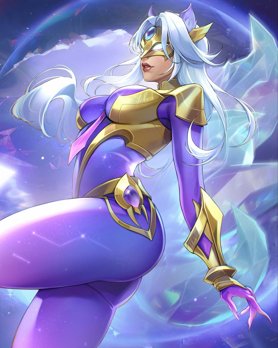 ArtNoush's tweet photo. I think I love White Fox just a bit 🤣🦊 my painting collection so far! 

#MarvelRivals https://t.co/dtANBE3Vl8