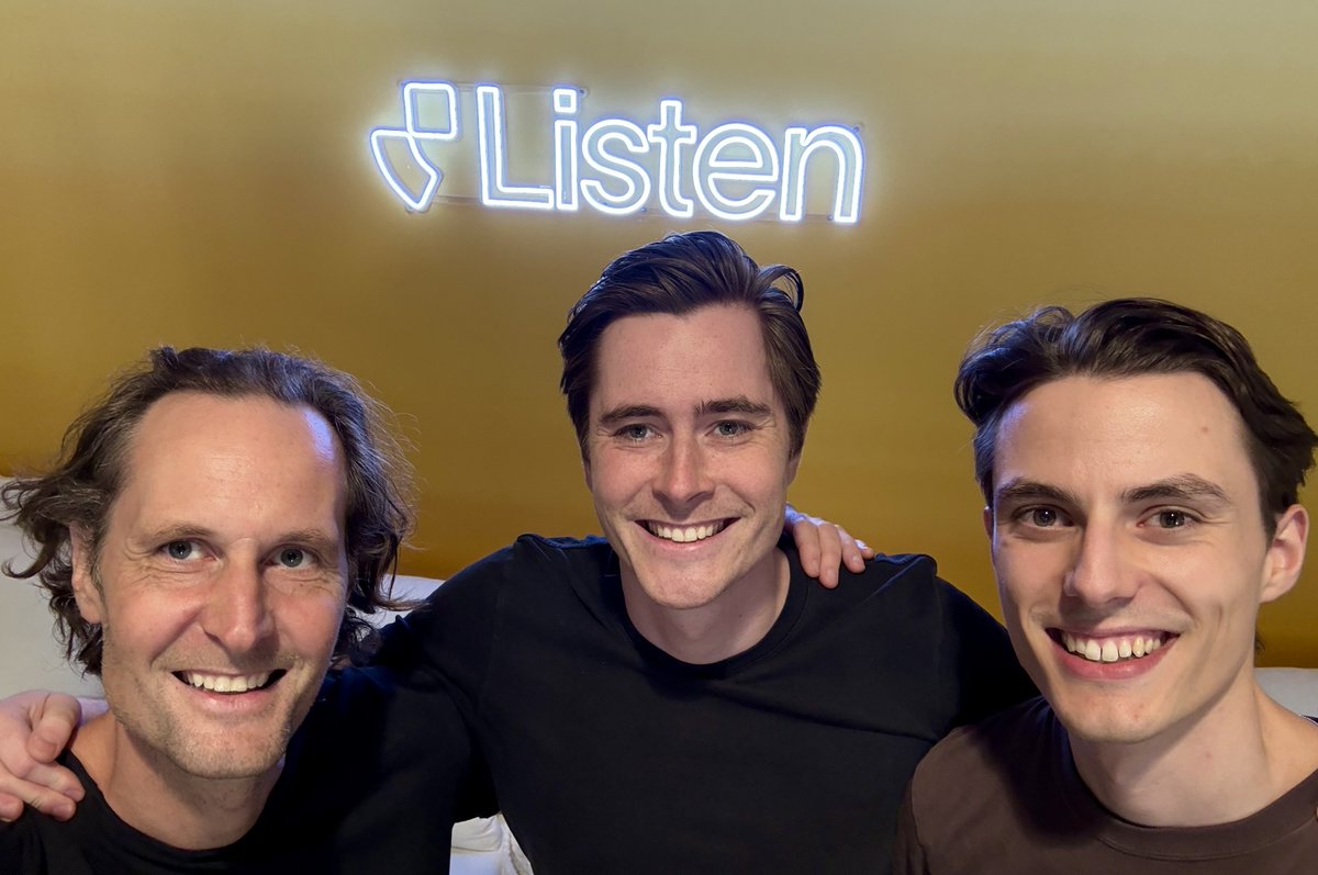 ericw's tweet photo. My rockstar brother @itsalfredw just sold @ListenLabs to Salesforce! @Benioff, you're incredibly lucky to have Alfred, @florian_jue and the team. They're the best, and I'm beyond proud ❤️ https://t.co/Z7oXmXdATK