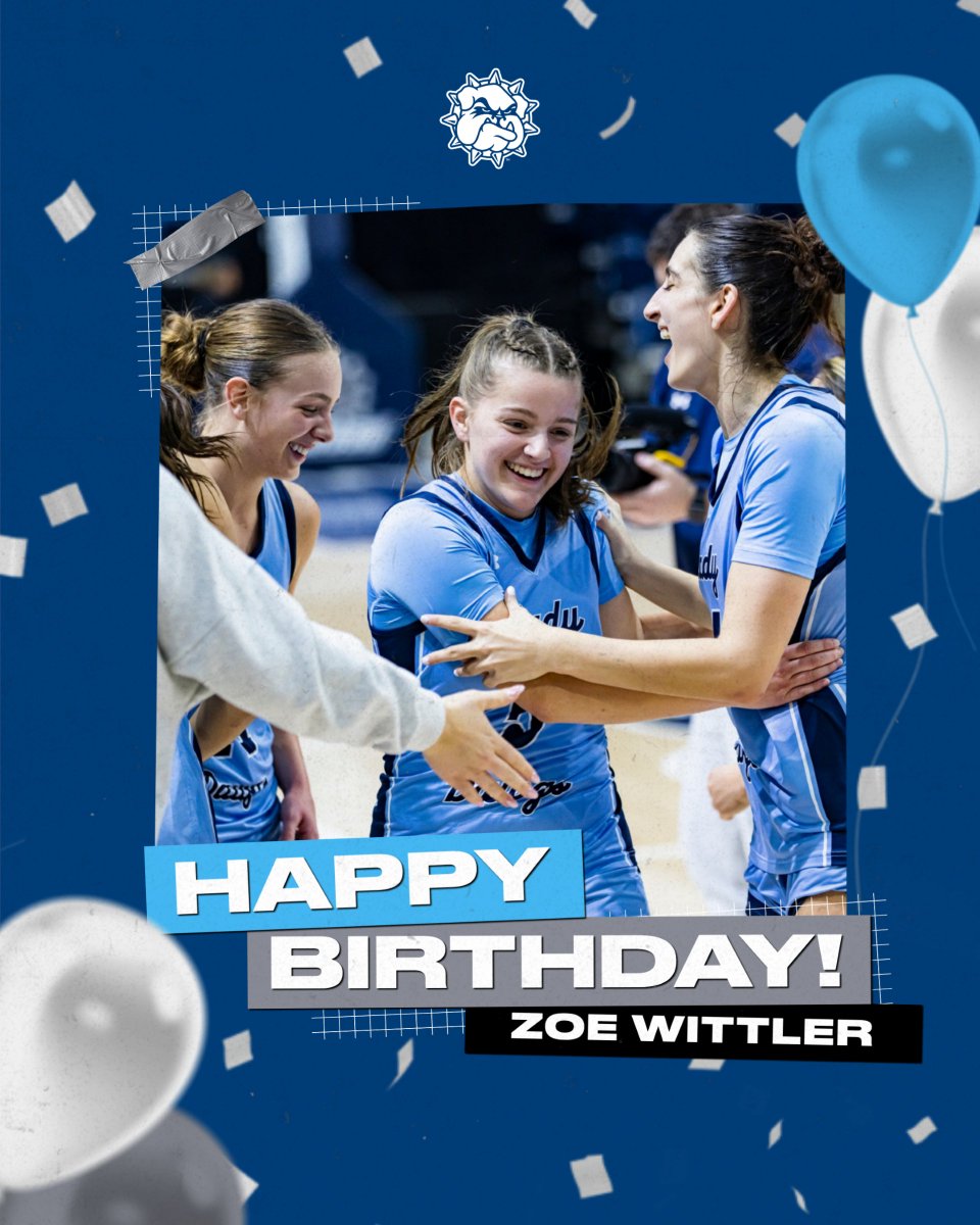 SWOSUW's tweet photo. Happy Birthday to our sophomore guard, Zoe Wittler!

🏀🐶🐾 https://t.co/YqbiPkO5e4
