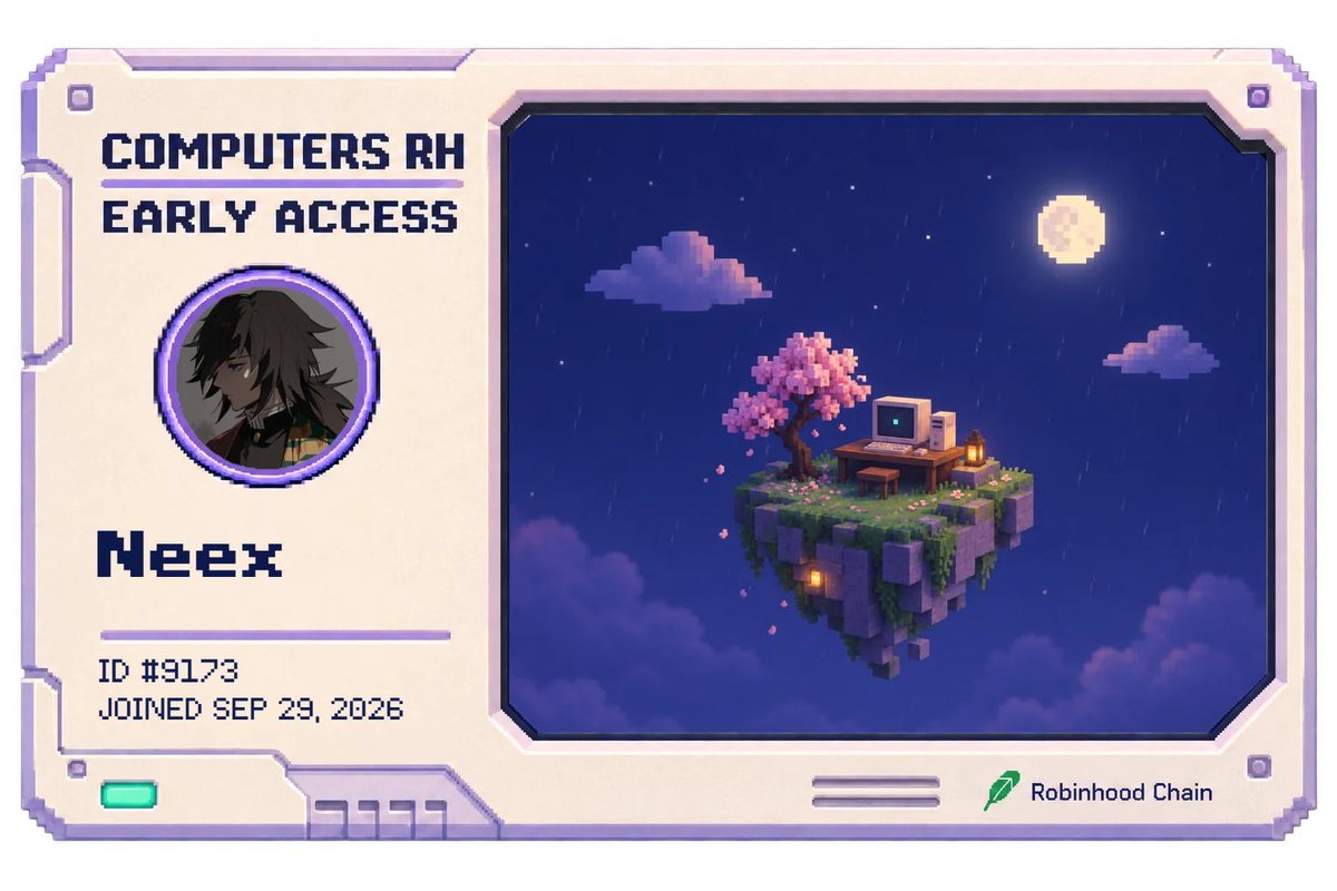 0xNeex's tweet photo. I've just joined Early Access for @ComputersRh.
I'll be playing 24 hours before the public launch.

My ref link= https://t.co/2Yvu72rSeq
https://t.co/RoqqLpVLsM https://t.co/YtyS7OxX37
