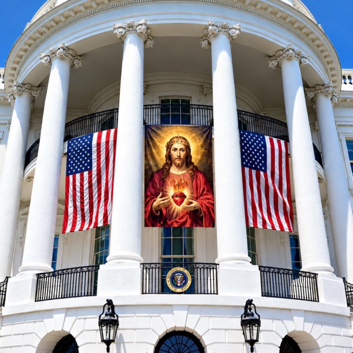 Icon_melgibsons's tweet photo. 🚨BREAKING: Do you agree President Trump should officially declare the United States a Christian country?

A. YES - it’s long overdue
B. NO - not constitutional
C. Undecided - convince me in the replies https://t.co/NmyROpRu8V