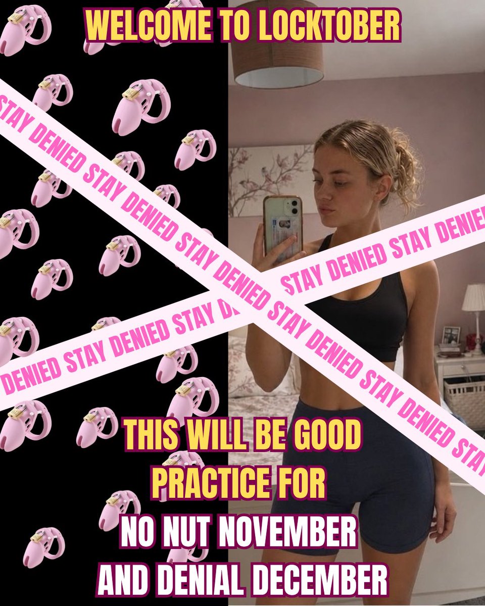 LucyxBlacked's tweet photo. Should I run locktober? https://t.co/VOwLM5VYoz