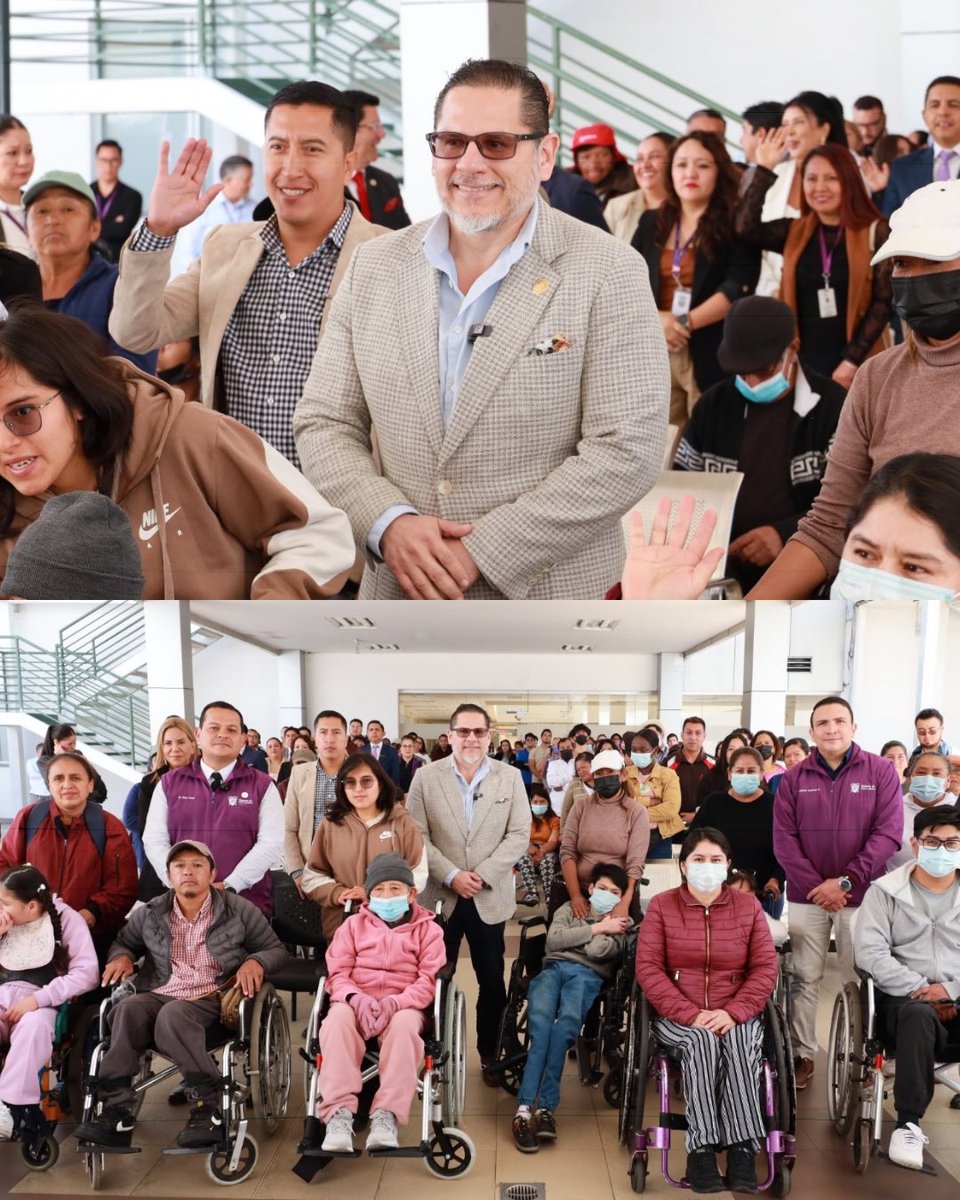 Salud_Ec's tweet photo. La inclusión se construye con hechos 🇪🇨💪
En #Pichincha, entregamos 41 ayudas técnicas a 40 pacientes con discapacidad. Con una inversión de $ 1.4 millones, entregaremos 5.779 ayudas técnicas en las 24 provincias del país.

En este espacio, el ministro de Salud, @DrJuanCAveiga, mencionó: seguiremos  acercando servicios y convirtiendo las decisiones del Gobierno en resultados concretos.