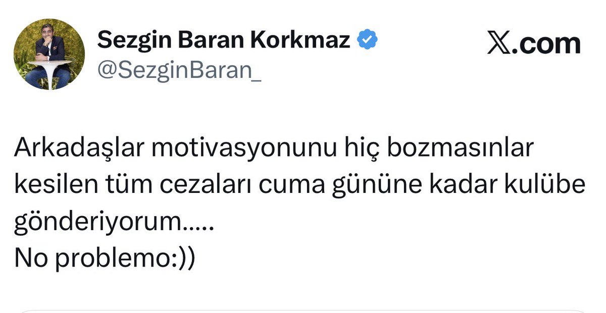 metinyoksu's tweet photo. Kürt iş insanı Sezgin Baran Korkmaz Amedspor’a kesilen tüm para cezalarını kulübe bağış yapacağını duyurdu. https://t.co/ishw7kjesR