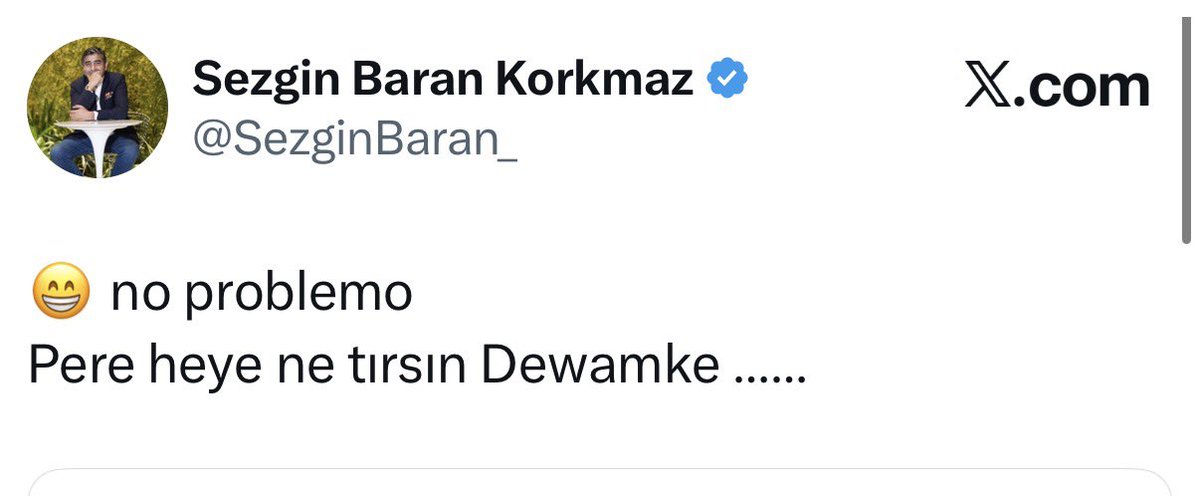 metinyoksu's tweet photo. Kürt iş insanı Sezgin Baran Korkmaz Amedspor’a kesilen tüm para cezalarını kulübe bağış yapacağını duyurdu. https://t.co/ishw7kjesR