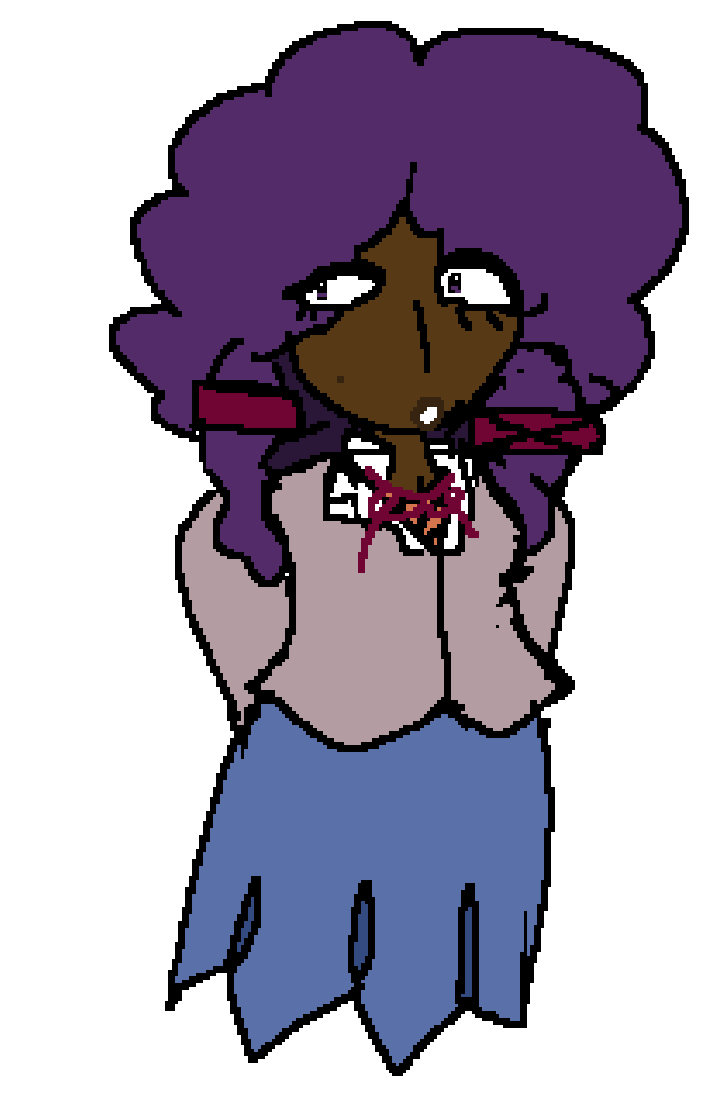 AngYuriFan's tweet photo. #DDLCYuri #YuriDDLC #DDLC #DDLCArt #DDLCFanart #Yuri #art #fanart 

 i drew yuri as a poc with one of those big fluffy afros https://t.co/WRnsKDP0fI