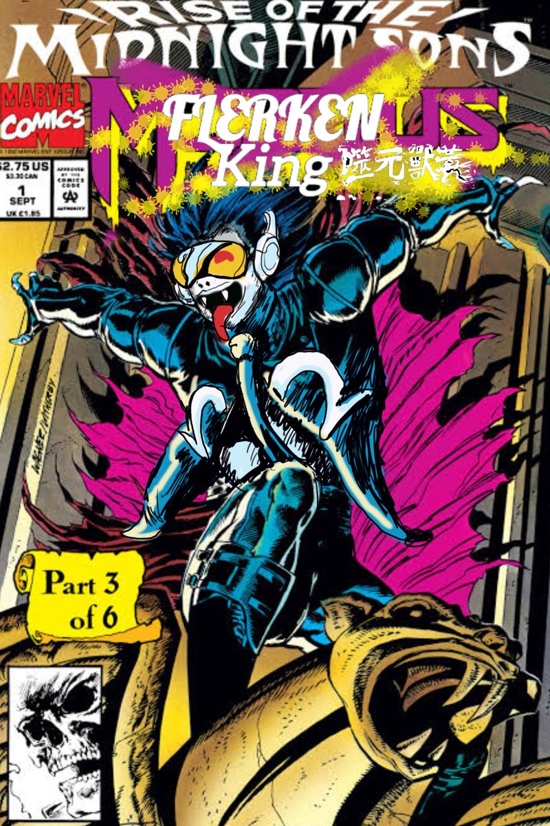 NelsonNSCtweet's tweet photo. @BABYMETAL_JAPAN #FLERKENKING
#噬元獸黃
#MARVELCOMICS COVERS -001
NELSON IS PULLING A @Disney 's #STICH https://t.co/8sAaSmh83g