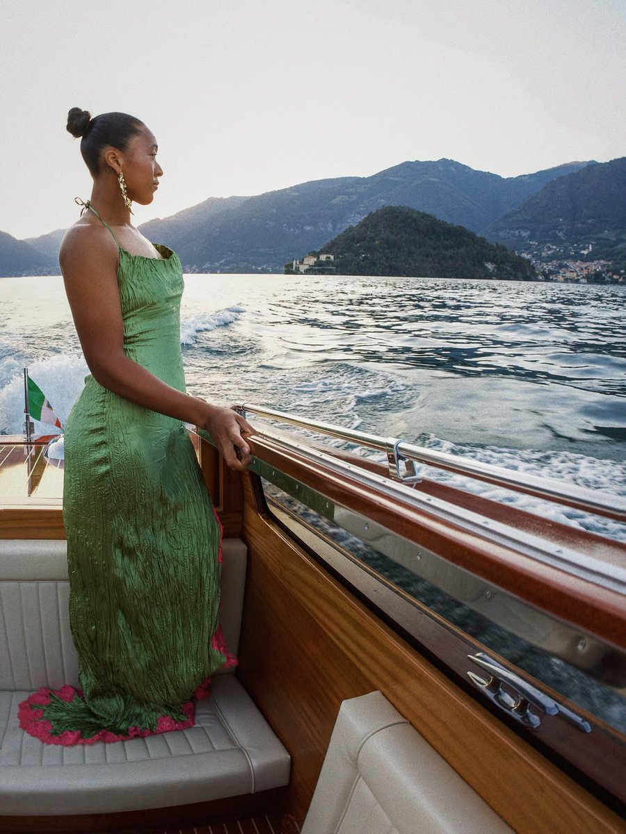 AthleteVanity's tweet photo. Naomi Osaka at Lake Como 😮‍💨

It’s been an endless serve. https://t.co/gUVE55H3ch