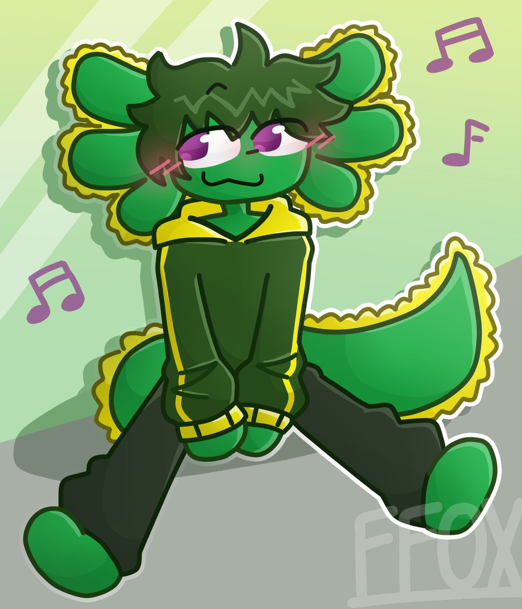 FunnyFox_02's tweet photo. Comm for @theTman2300!!🎵💚💜
Thanku soo much ( ◡̀ ̫ ◡́) ✧
#Commission #furrycommision #furry #art #silly https://t.co/XzhXyWd6Wy