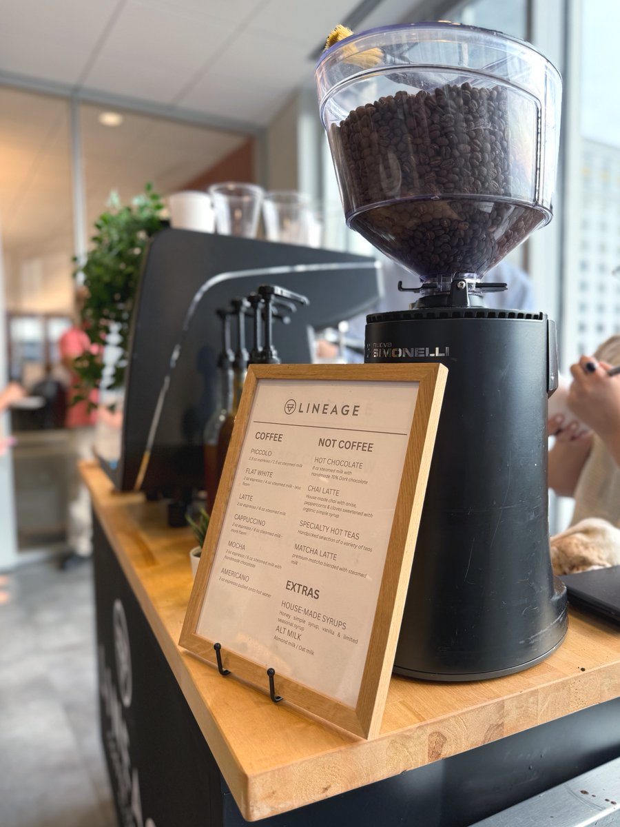 FoundryCRE's tweet photo. We celebrated National Coffee Day with full cups and good company across our offices. 

A special shoutout to Lineage Coffee Roasting for keeping our HQ crew caffeinated! https://t.co/3N2ABmr3N3