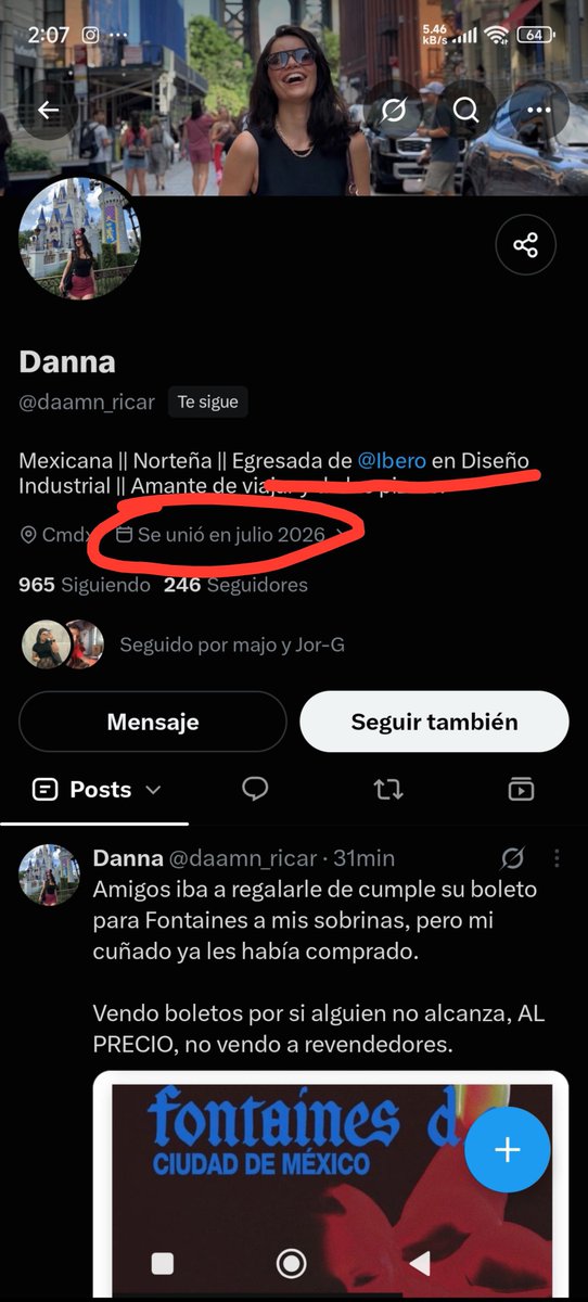 TheThinWhiteDuh's tweet photo. 🚨TUTORIAL DE CÓMO IDENTIFICAR UNA ESTAFA DE BOLETOS

En 3 simples pasos

1. Estos usuarios siempre ponen el tec o la Ibero en su biografía y una carrera. Son huevones y siempre usan el mismo formato. 

2. Son usuarios nuevos, pero se han cambiado el arroba varias veces. 

3. Y, aunque tienen varios tweets o seguidores, tienen muy pocas interacciones.