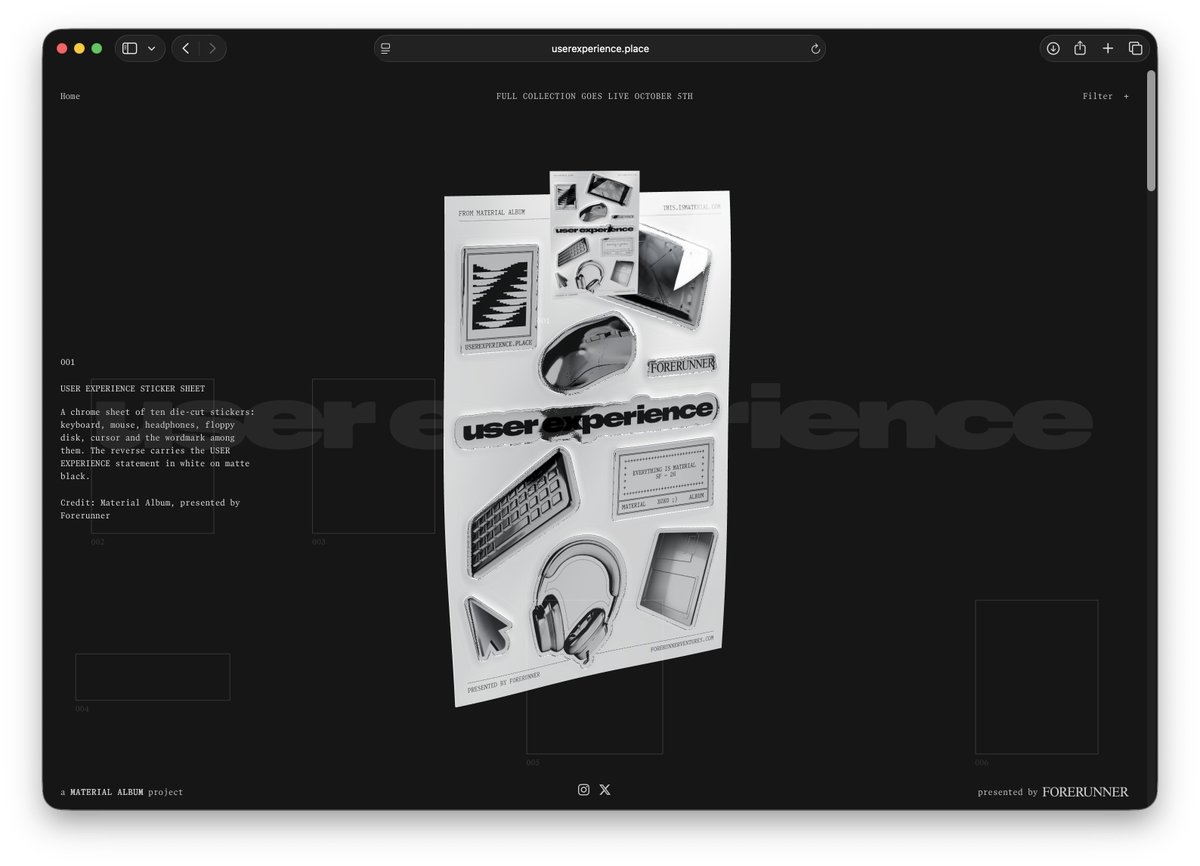 ux_place's tweet photo. site updates with gallery hours - full collection goes live Monday! https://t.co/obO75uKgOt