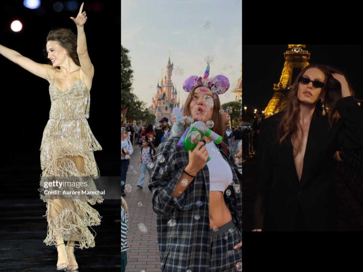 CHI71242's tweet photo. Three days three personalities, Paris saw them all. Love her versatility, a real woman.... What an inspiration. 🫠🙃
#SerenaySarıkaya https://t.co/zU00MEYnTn