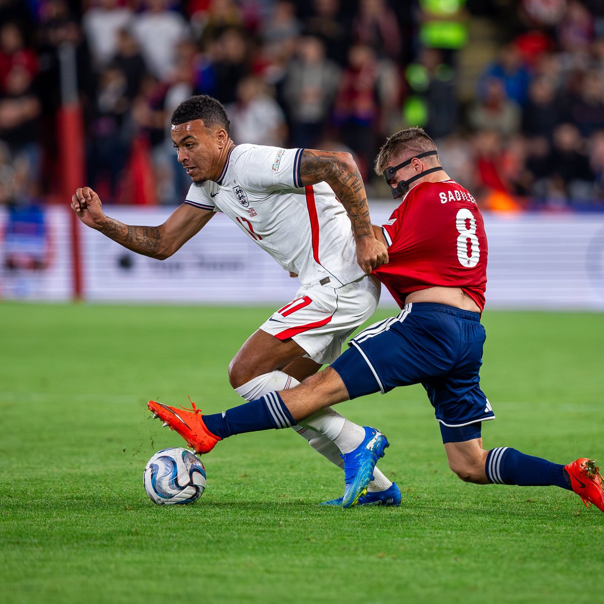 AbsoluteChelsea's tweet photo. An @England assist for Morgan Rogers against Czechia! 🅰️🏴󠁧󠁢󠁥󠁮󠁧󠁿🔵 https://t.co/69OYVUCpdo
