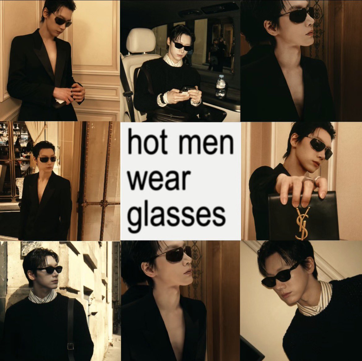 10velysOnStream's tweet photo. hot men wear glasses 😎💜🖤✨

TEN AT SAINT LAURENT SUMMER27 
#TENforYSLPFW27
#SaintLaurentxTEN https://t.co/b6Kr3jg0O6