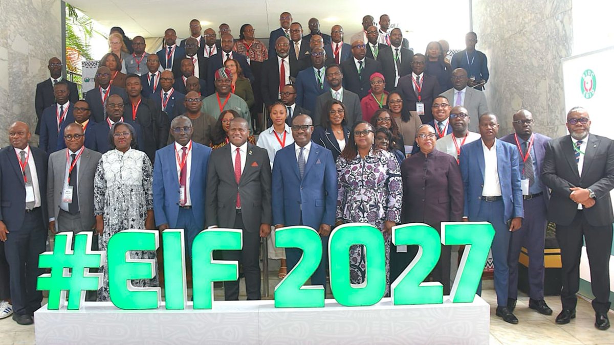 republicoftogo's tweet photo. La Banque d'investissement et de développement de la Cédéao (#BIDC) a annoncé mardi à #Lomé la tenue du Forum de l'investissement de la Cédéao qui aura lieu les 7 et 8 avril 2027 à #Lomé #Togo 
https://t.co/fn6UHrmzLq