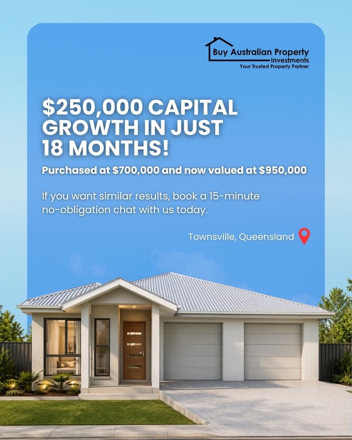 buyozproperties's tweet photo. Dual occ, dual income, dual growth.
$250k in equity in 18 months on a property that pays you twice. This is the kind of strategy most investors miss.

Want it explained simply?
Real answers, real strategy, zero pressure. Book your free chat today: https://t.co/itERQe4upc https://t.co/0ZWRLK4CNW