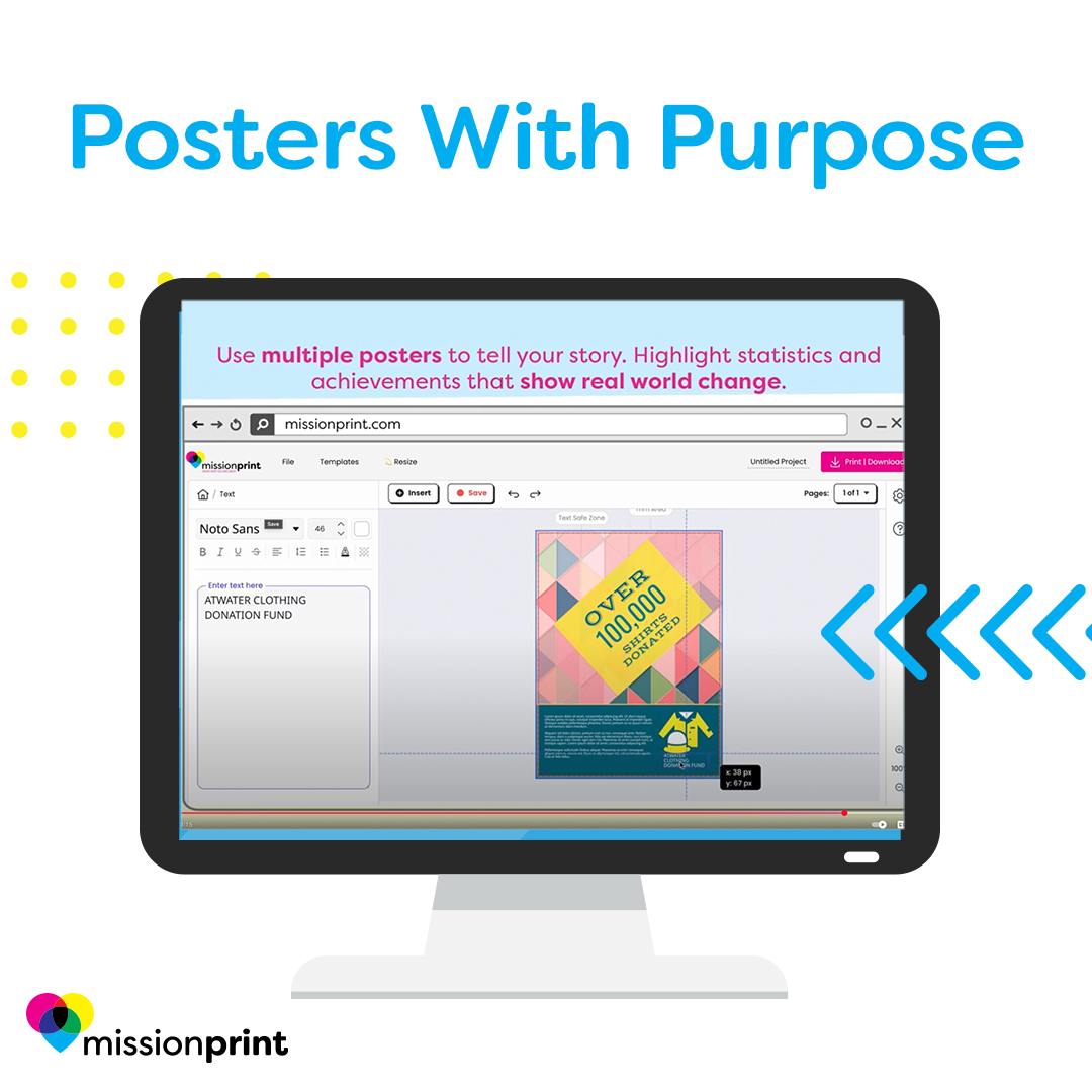 MissionPrint_'s tweet photo. Discover creative ways nonprofits can use posters to inspire, educate, and celebrate their mission’s achievements. Watch the video to see how posters can help amplify your cause. https://t.co/u59piZJt6n
#missionprint #nonprofitprinter #discountprinter #smallbusinessprinter https://t.co/MT27kKxqRF
