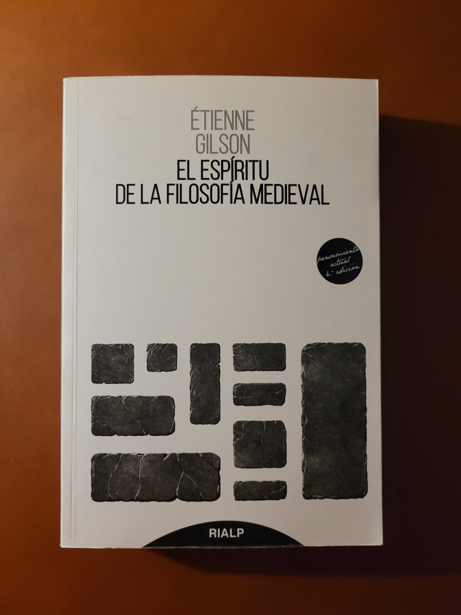 Alex_philosoph's tweet photo. Esta obra de Gilson es una de las mejores introducciones que se han escrito sobre Filosofía medieval.
Riguroso, claro y estructurado por temas, en estas lecciones expone los fundamentos filosóficos que dieron lugar al cristianismo y, en gran parte, a la Filosofía occidental. https://t.co/MmKLCmPnF4