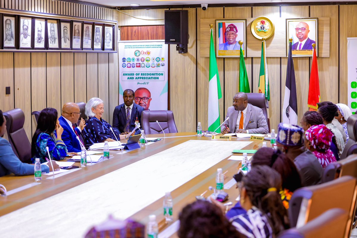BTOofficial's tweet photo. Today, I welcomed Mrs. Christa Udeagu, Trustee of NigerWives Nigeria, who represented the National President, Mrs. Pam Obi-Nwandu, and her team members on a working visit to my office.

We held a constructive engagement focused on practical steps to improve the spousal Residence Permit process for foreign nationals married to Nigerian citizens.

The discussion centred on removing unnecessary bottlenecks, clarifying eligibility criteria, and ensuring genuine spouses gain the stability they need to live, work, and contribute meaningfully in Nigeria.

This aligns with the Renewed Hope Agenda of His Excellency, President Bola Ahmed Tinubu GCFR, which prioritises inclusive growth and social cohesion. We will keep the lines open as we move from discussion to implementation, so these efforts deliver real benefits for families across our nation.