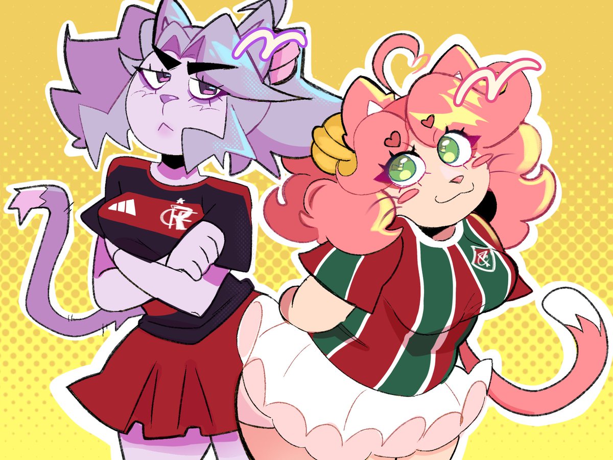 rottendearie's tweet photo. times opostos, mas as duas votam 13! 🇧🇷 #deltarune #mew4mew #brasil https://t.co/sgROc975Kk