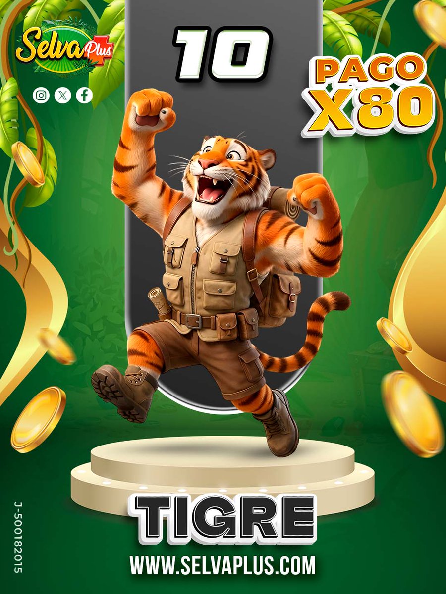 SelvaPlus's tweet photo. ¡El animalito millonario llegó rugiendo fuerte! 🐾💰

📅 Hoy es: Martes, 29 Sept 2026
⏰ Hora del sorteo: 04:15 PM
🥇 Animalito ganador: 10 Tigre

🌴 ¡La selva está celebrando! ¿Eras tú quien confió en el animalito ganador? https://t.co/y7f16SGlq9