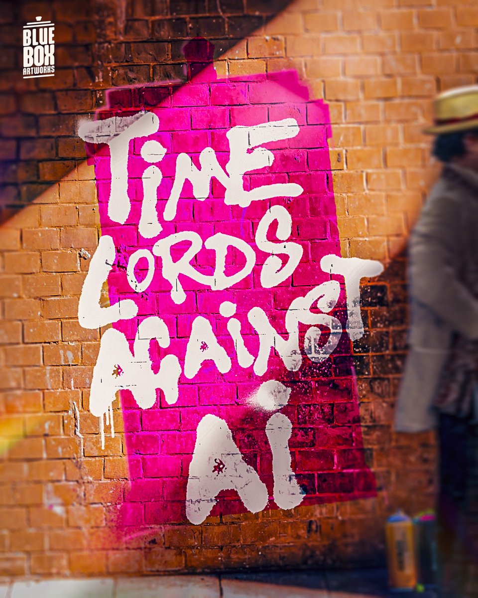 BlueBoxArtworks's tweet photo. Support human (and Time Lord) artists!! ✨

There are so many talented people in the #DoctorWho community. From YouTubers to fan artists, writers to prop makers, cosplayers to cabaret shows (*cough* @gallycab😘), please show them some love ❤️❤️

@bbcdoctorwho #drwho #tardis #noai https://t.co/Uiumf5vmGA