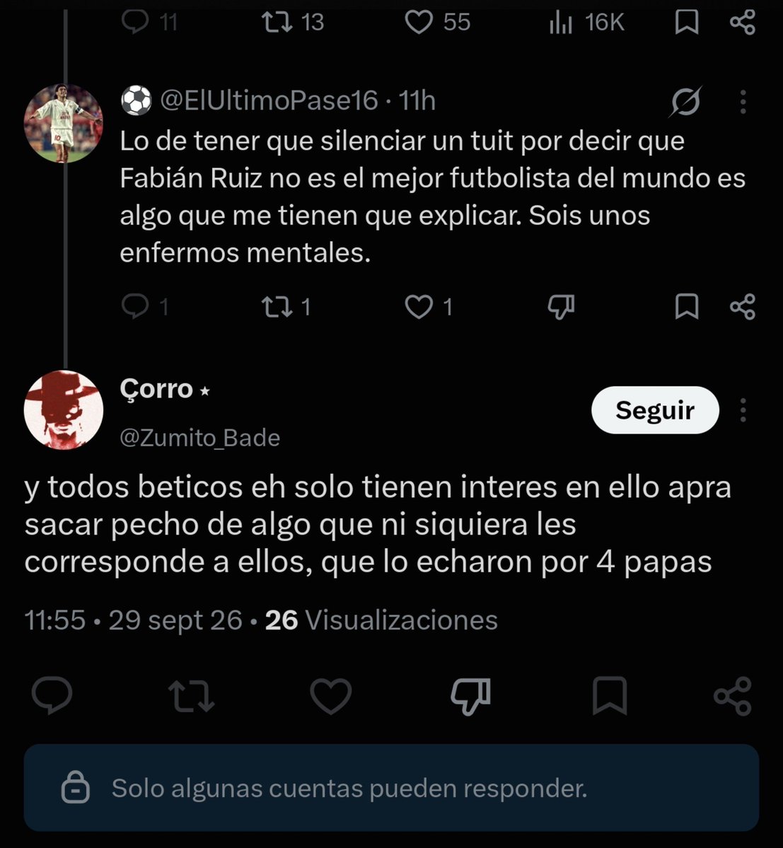 TGabry7's tweet photo. Que alguien le diga a este indigente mental que Fabián se lo llevó el Nápoles de Ancelotti que pagó su cláusula de 30 millones https://t.co/5L2qb4C94l