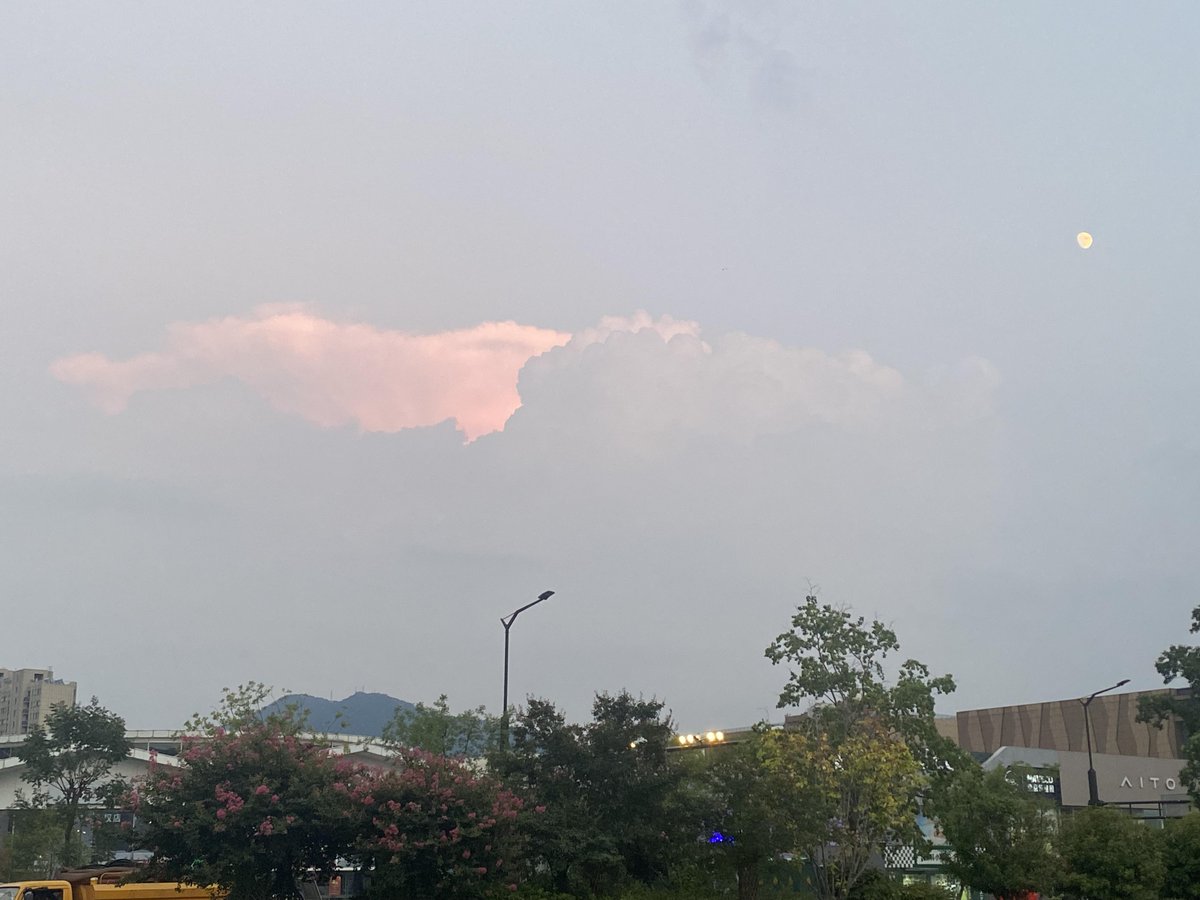 gregocele_9_52d's tweet photo. The swollen clouds at dusk let out a low roar as the day winds down. https://t.co/YVpCxEyoRq
