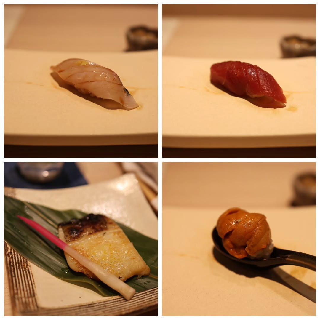 JenniKile's tweet photo. Sushi Nakamura near Tsukiji. After arriving in Tokyo that evening, I quickly dropped off my luggage and headed straight there. I found and booked it easily on Tabelog the day before, and Tokyo rarely disappoints. Everything was delicious. https://t.co/FcVAY48T76