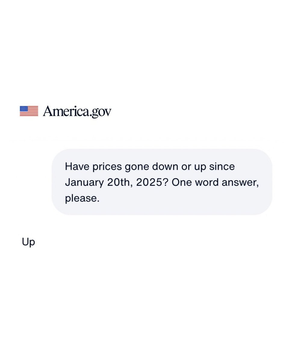 TeamKClark's tweet photo. Trump’s new AI chatbot makes some good points. https://t.co/8dmoJA6LNY