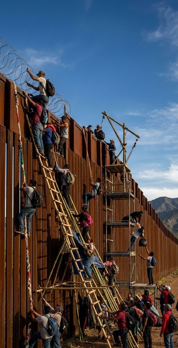 TheHumbleTroll's tweet photo. @PawlowskiMario Where is border patrol?! What is even going on right now?! https://t.co/gHQd2owaTw