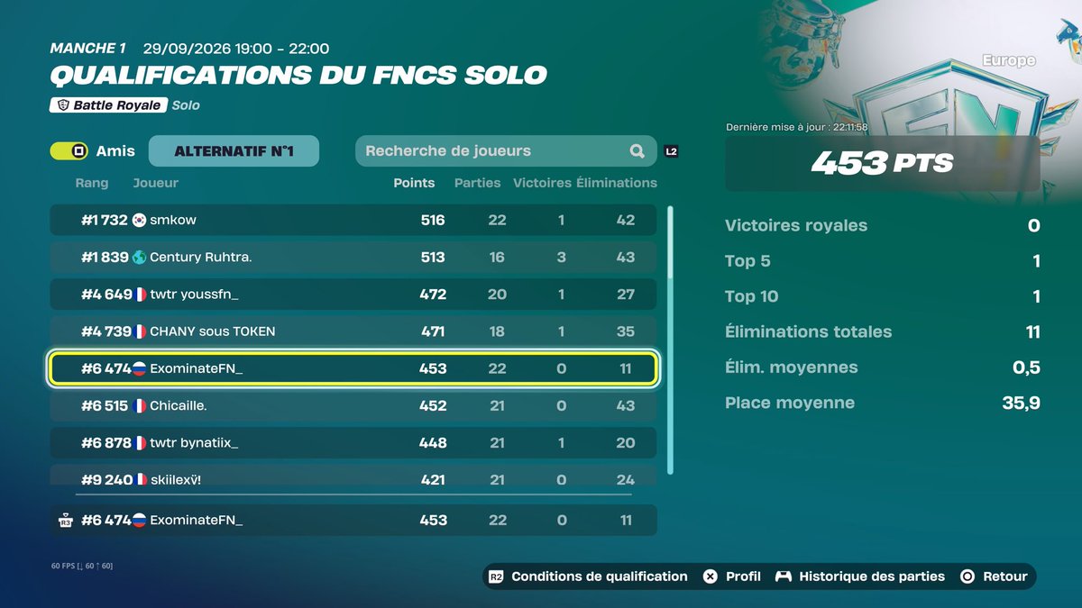 ExominateFN's tweet photo. Qual FNCS Solo R2 hard troll le day 1

@ShimoAca https://t.co/qFspYGAruN